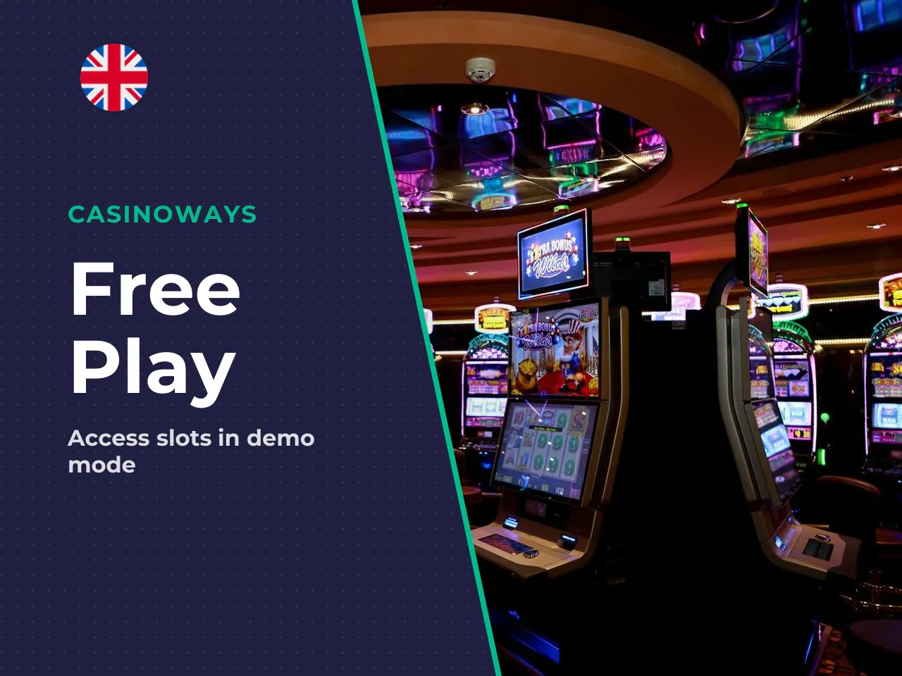 8. CasinoWays Login Free Play, Demo